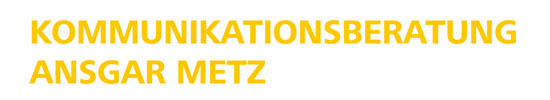 Kommunikationsberatung Ansgar Metz – Kommunikationsagentur Köln Logo